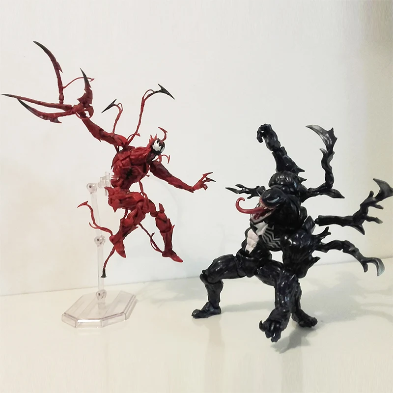 kf S03bf52a3ca064e2ba5ccac4a9bc35b34P The Amazing Revoltech Yamaguchi Carnage Venom Action Figures Collection Model Toy For Christmas Gift - Amazing Yamaguchi Store