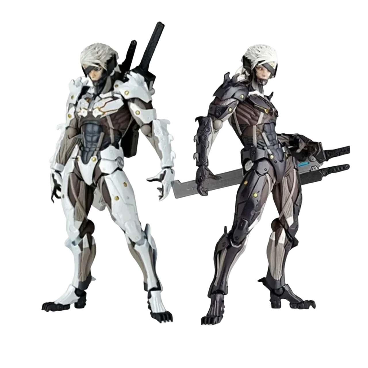 kf S410079e85a4b4faf85c8b9dc4bbfae4dA Kaiyodo The Ocedo Yamaguchi 140 Ex Metal Gear Action Figure Mgs Raiden Metal Gear Rising Rising - Amazing Yamaguchi Store