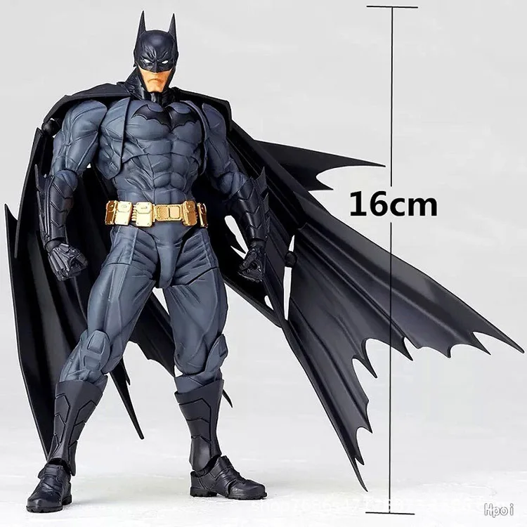 kf S96ddf9b64d0f4de483c1ac9e6e9049a6k DC Amazing Yamaguchi 009 17cm Justice League Batman Super Hero Articulate BJD Figure Model Toys - Amazing Yamaguchi Store