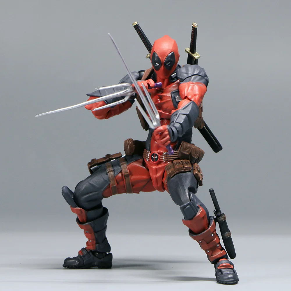 kf Sad62ad52c47d4cfa8e335ed3f7ca85d8m AMAZING YAMAGUCHI X MAN DeadPool 15cm New 2 0 BJD Articulated Joints Moveable Action Figure Collection - Amazing Yamaguchi Store