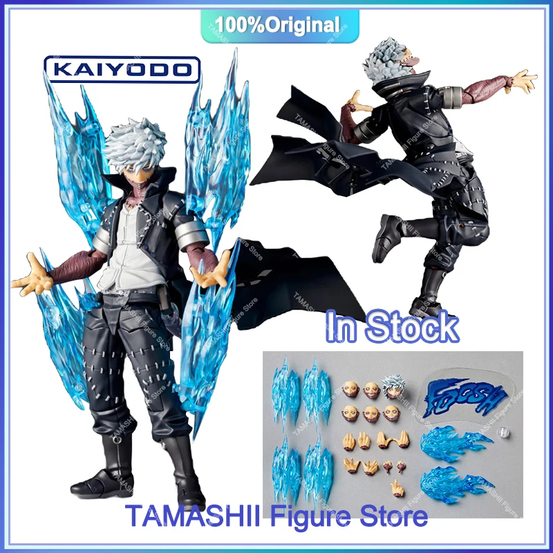 kf S8a614308eafd45c6a0e6d22302011c9dk Original 1 12 KAIYODO Revoltech AMAZING YAMAGUCHI My Hero Academia Dabi Ver In Stock Action Figures - Amazing Yamaguchi